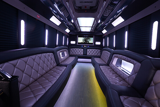 limo bus in Akron