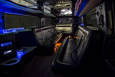 Limo leather seating