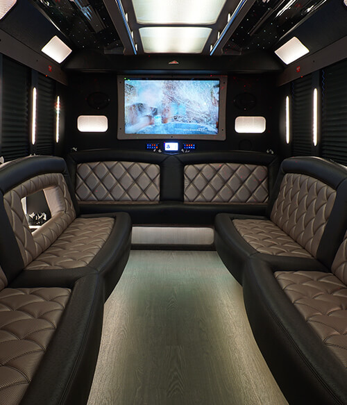 Party bus rental in Akron