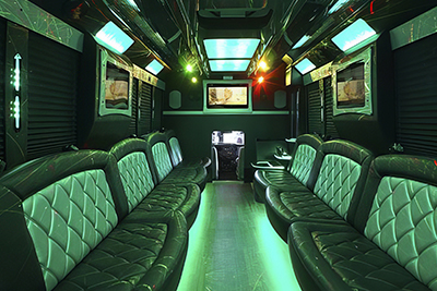 party bus interior